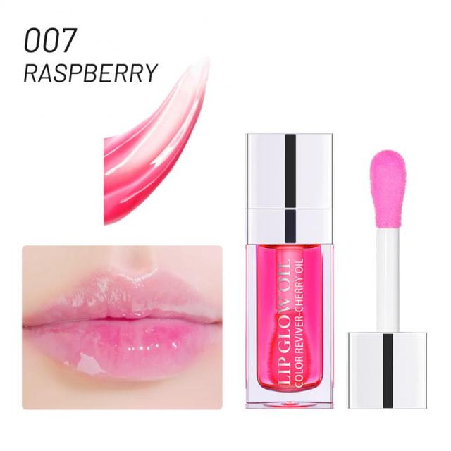 Moisturizing Lip Oil and Transparent Lip Balm